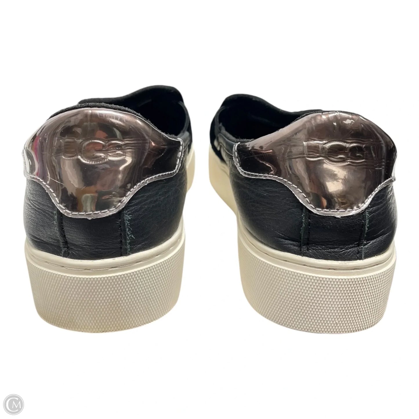 Shoes Designer By Ugg In Black & White, Size: L