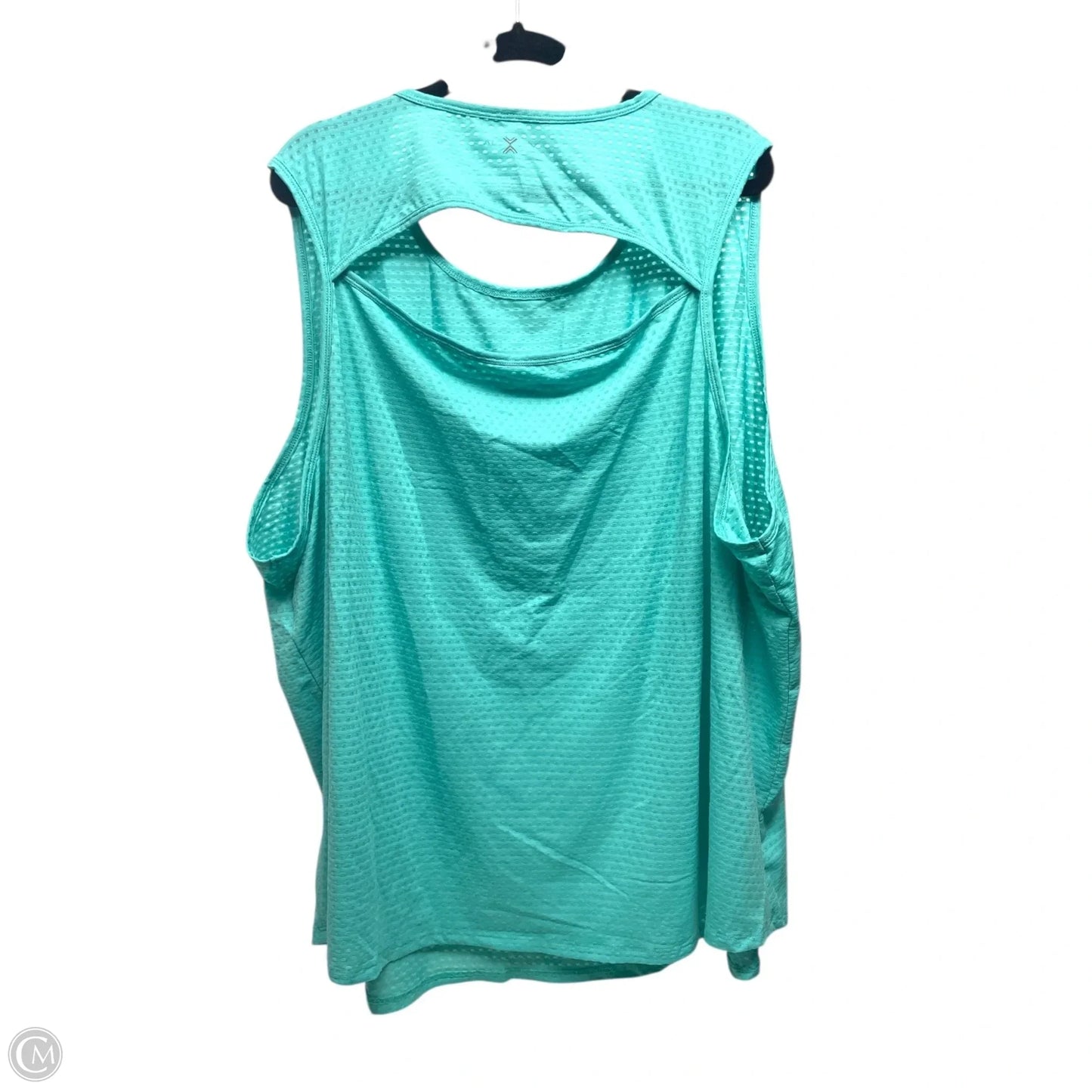 Athletic Tank Top By Xersion In Green, Size: 3x