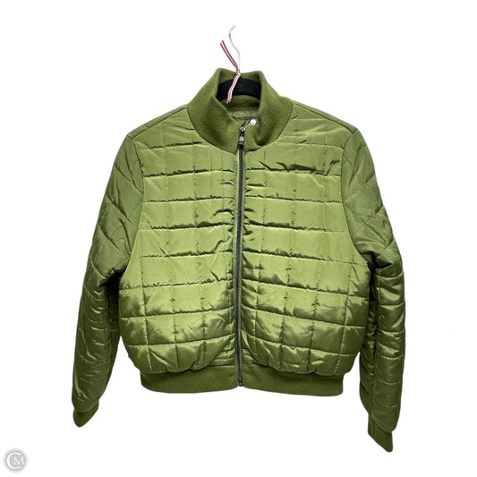 Jacket Puffer & Quilted By Nicole By Nicole Miller In Green, Size: Mp