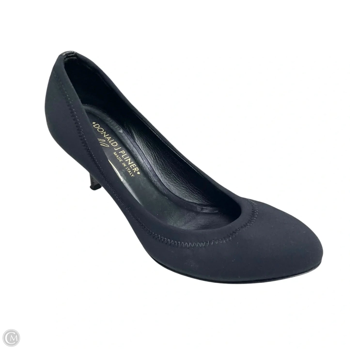 Shoes Heels Kitten By Donald Pliner In Black, Size: 6.5