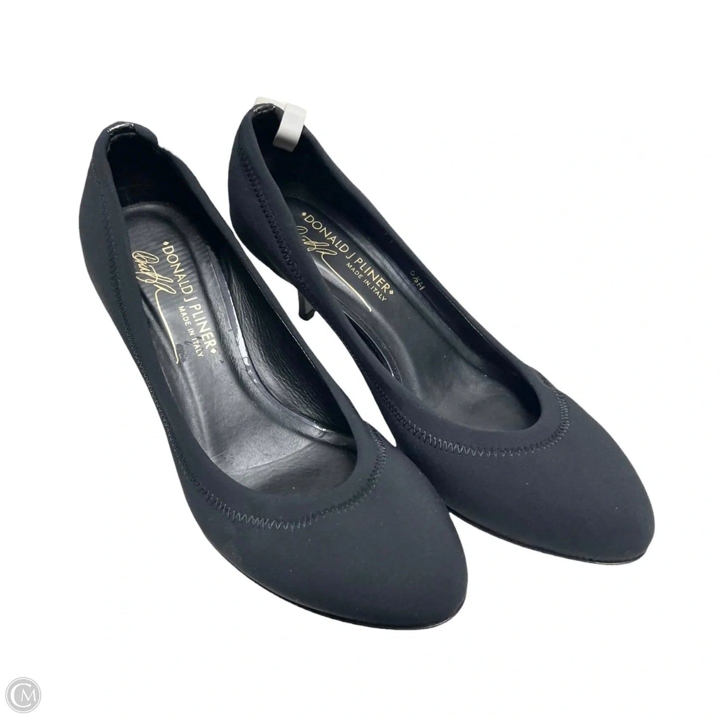 Shoes Heels Kitten By Donald Pliner In Black, Size: 6.5