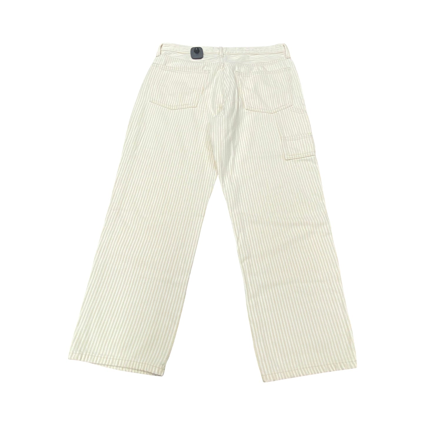 Pants Cargo & Utility By Universal Thread In White & Yellow, Size:8