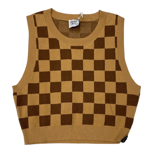 Top Sleeveless By Princess Polly In Brown, Size:L