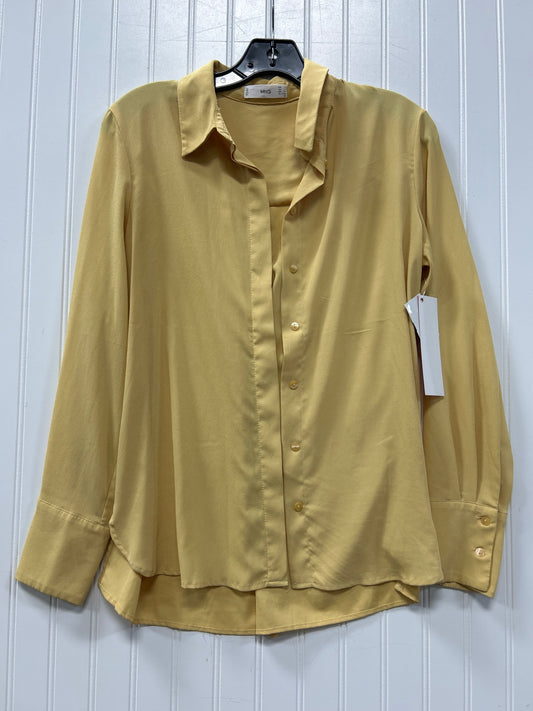 Blouse Ls By Mng In Yellow, Size:S
