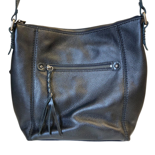 Crossbody Leather By The Sak In Black, Size:Medium