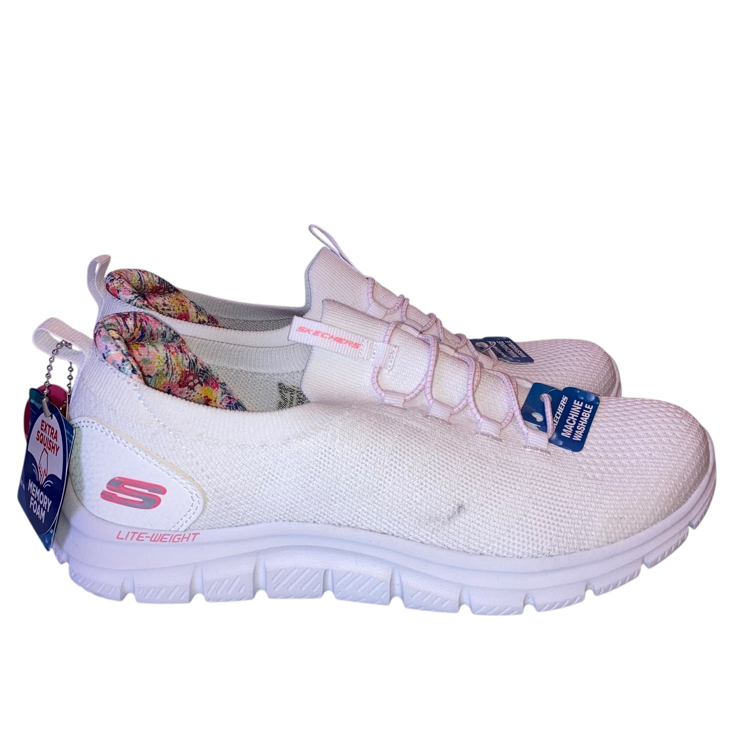 Shoes Athletic By Skechers In White, Size:8.5