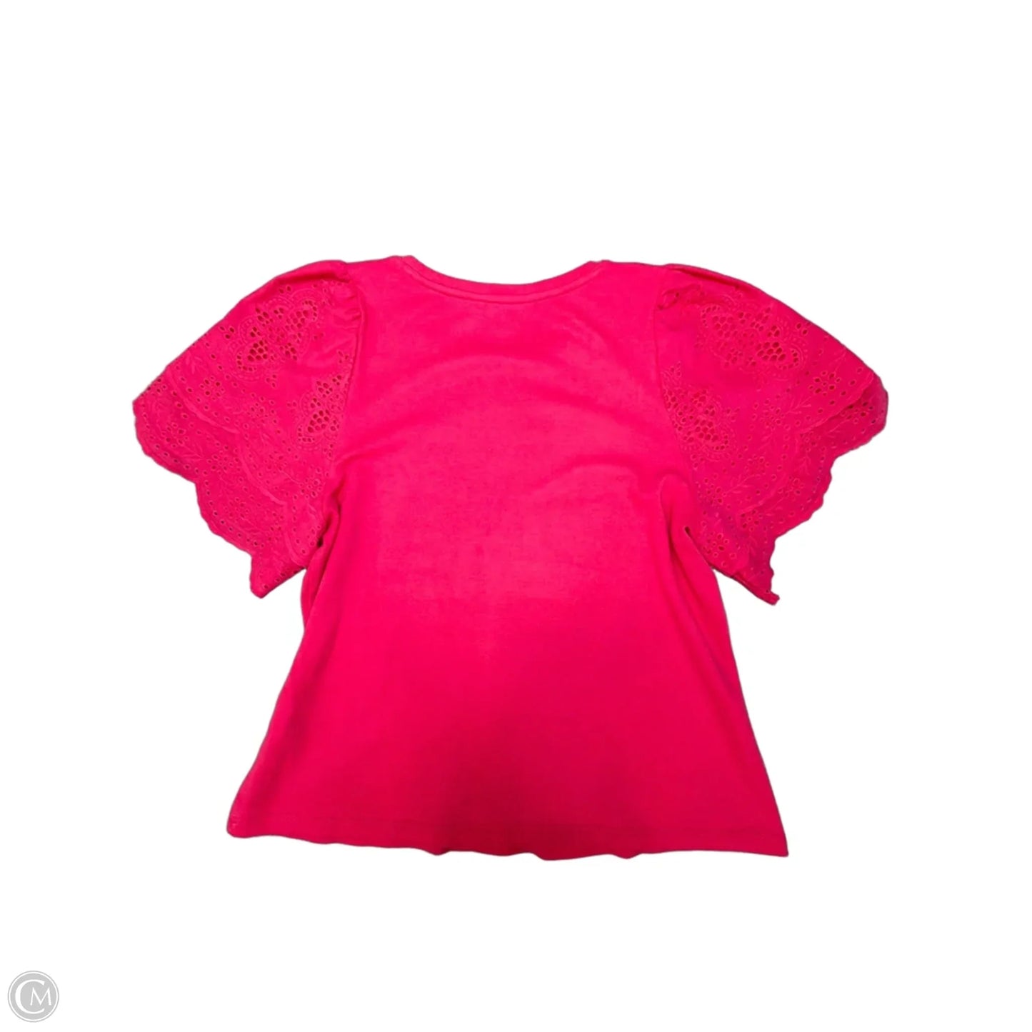 Top Short Sleeve By Liverpool In Pink, Size: S