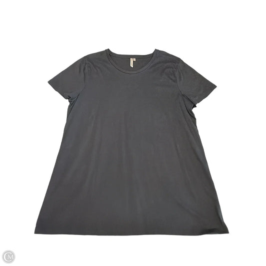 Top Short Sleeve Basic By Banana Republic In Black, Size: Xl