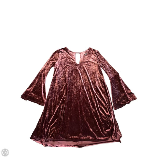 Dress Casual Midi By Ana In Purple, Size: Xl