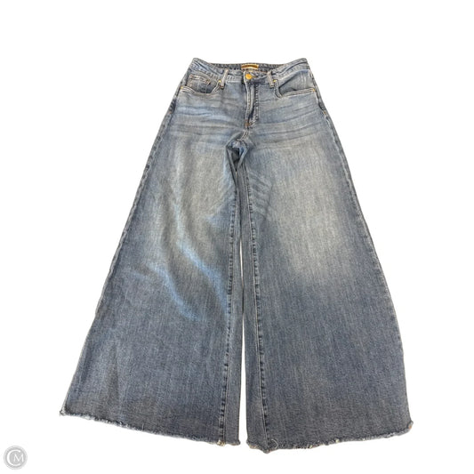 Jeans Wide Leg By Kut In Blue Denim, Size: 4