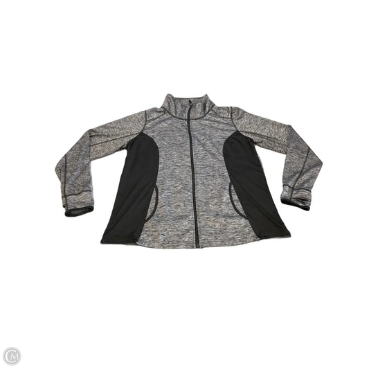 Athletic Jacket By Danskin Now In Grey, Size: Xxl