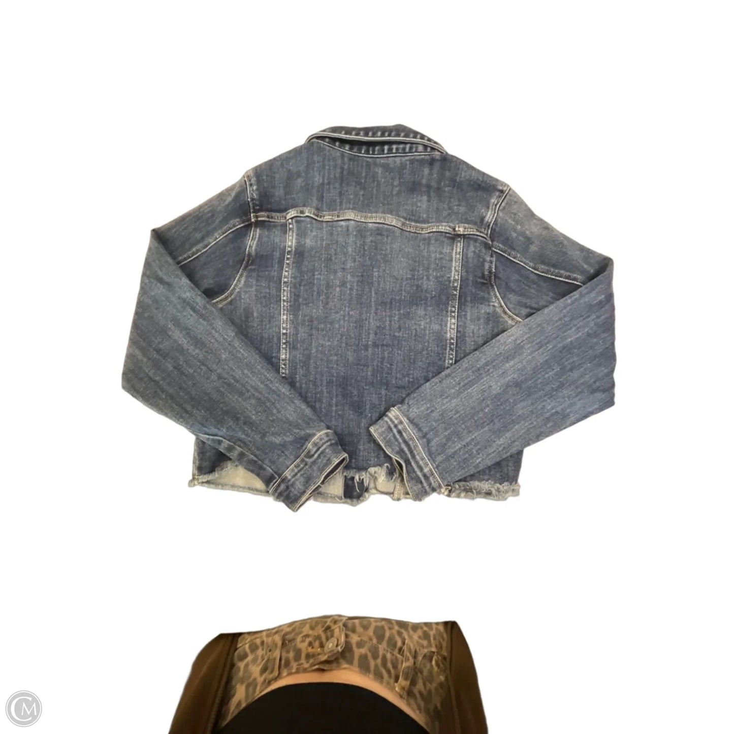 Jacket Denim By Risen In Blue Denim, Size: M
