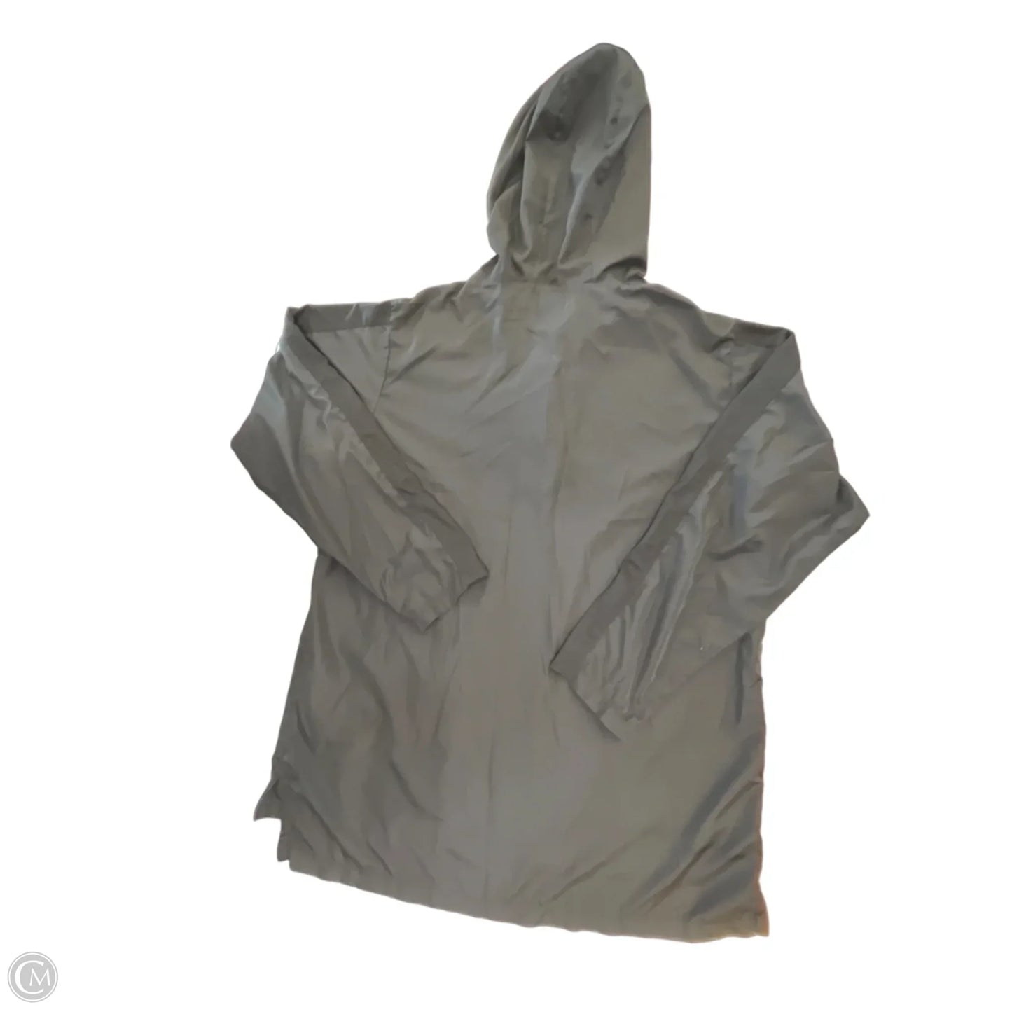 Jacket Windbreaker By Clothes Mentor In Black, Size: M