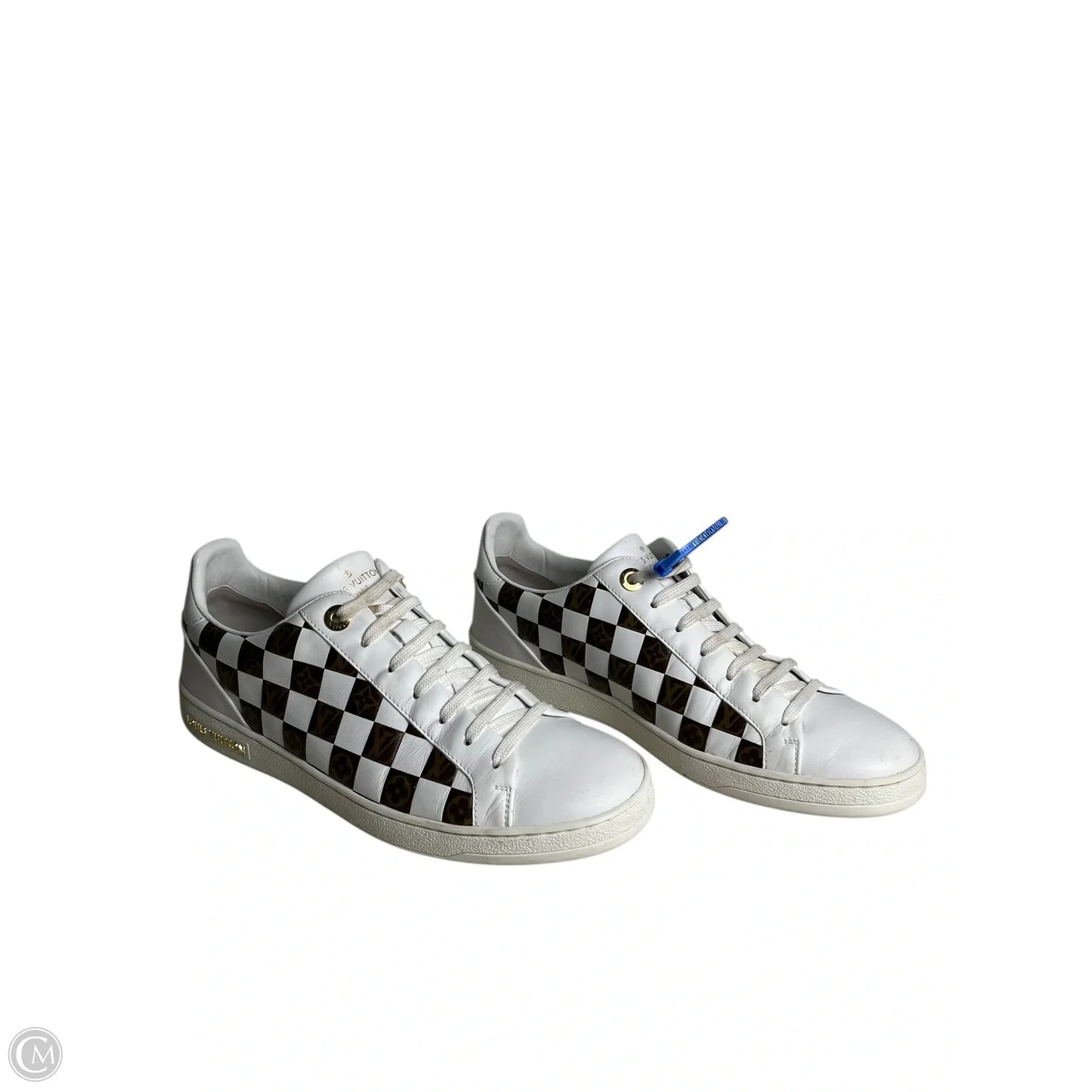 Shoes Luxury Designer By Louis Vuitton In White, Size: 8.5