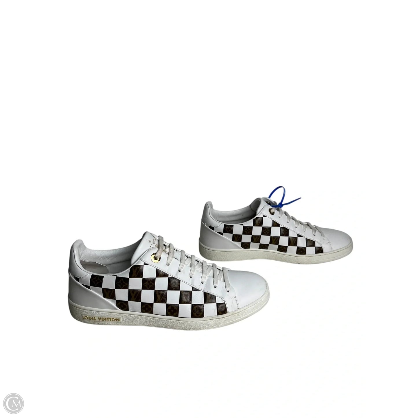 Shoes Luxury Designer By Louis Vuitton In White, Size: 8.5