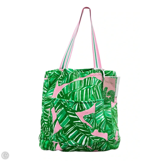 Tote Designer By Lilly Pulitzer, Size: Large