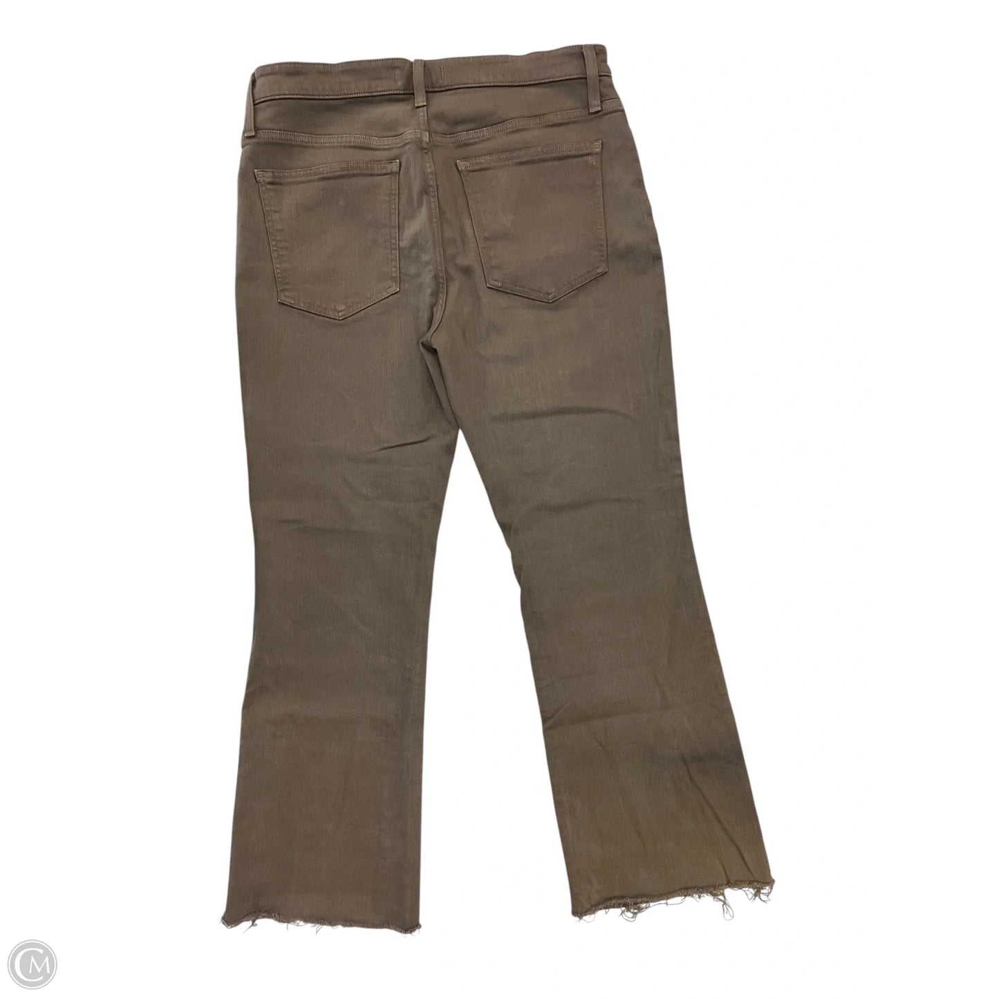 Jeans Boot Cut By Madewell In Brown Denim, Size: 12