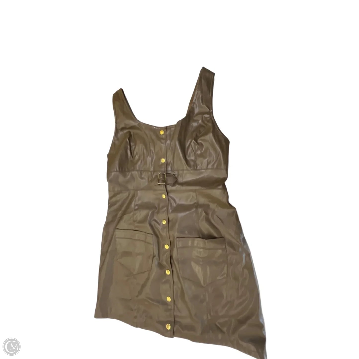 Dress Casual Short By Kori America In Brown, Size: M