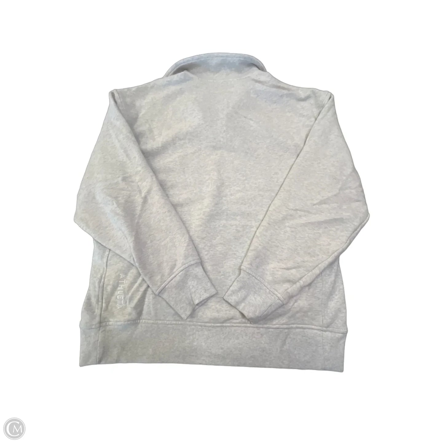 Athletic Sweatshirt Collar By Athleta In Grey, Size: Xxs
