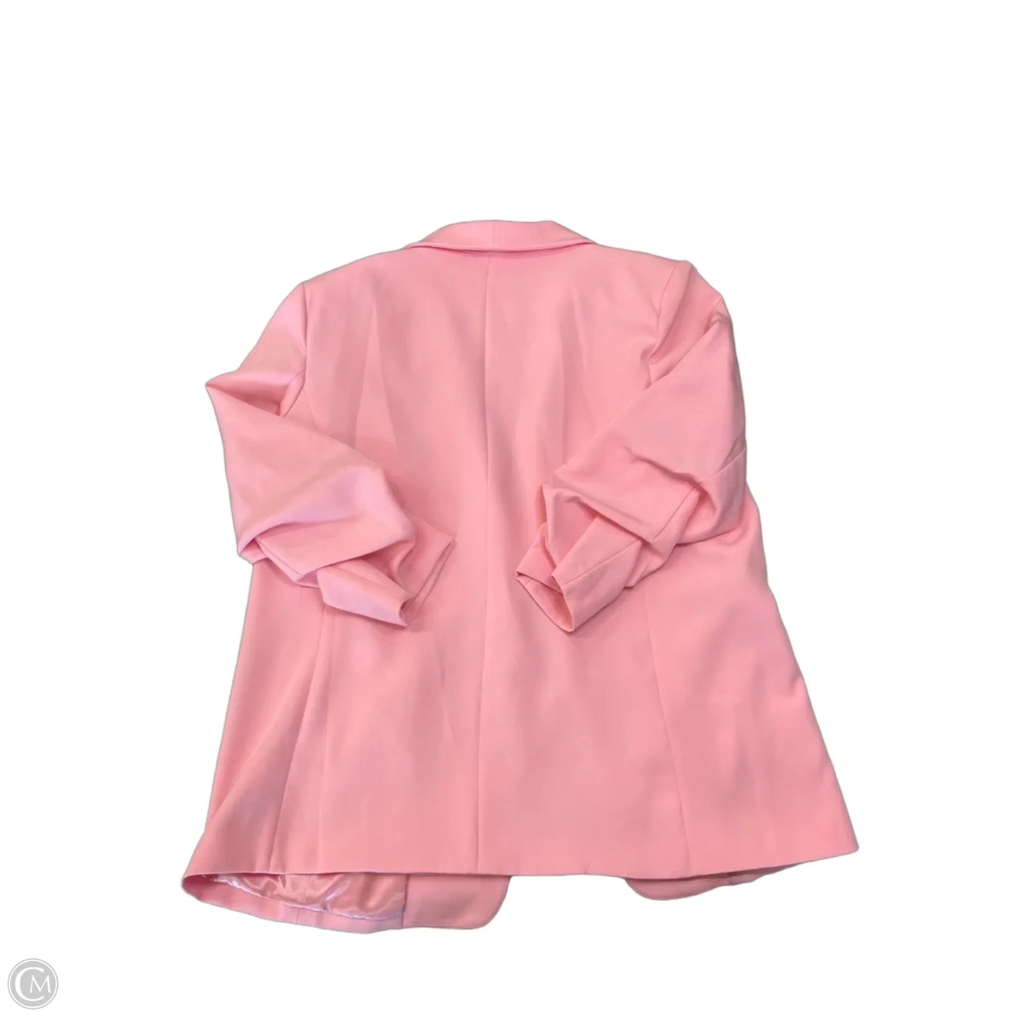 Blazer By Zenana In Pink, Size: Xl
