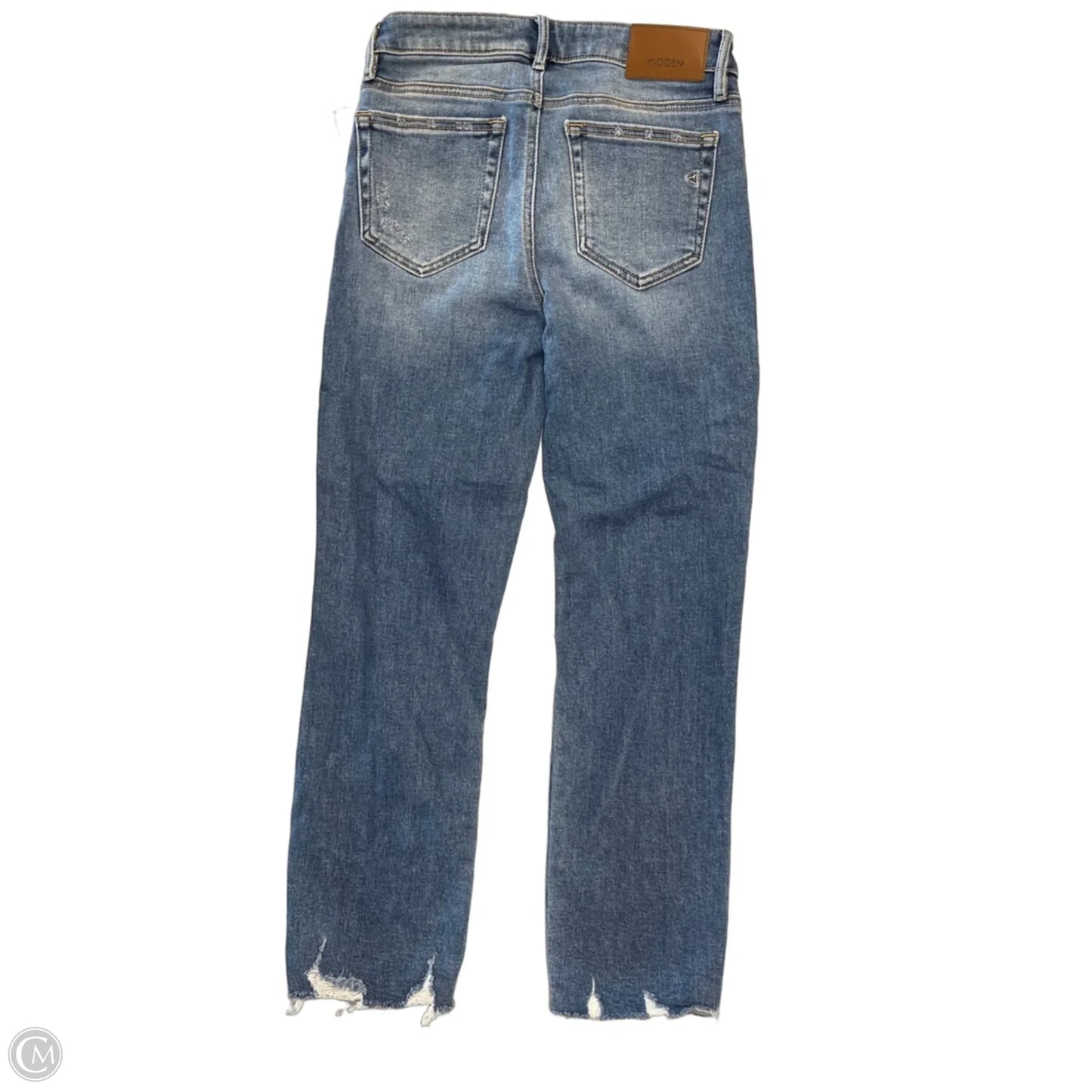 Jeans Straight By Hidden In Blue Denim, Size: 2