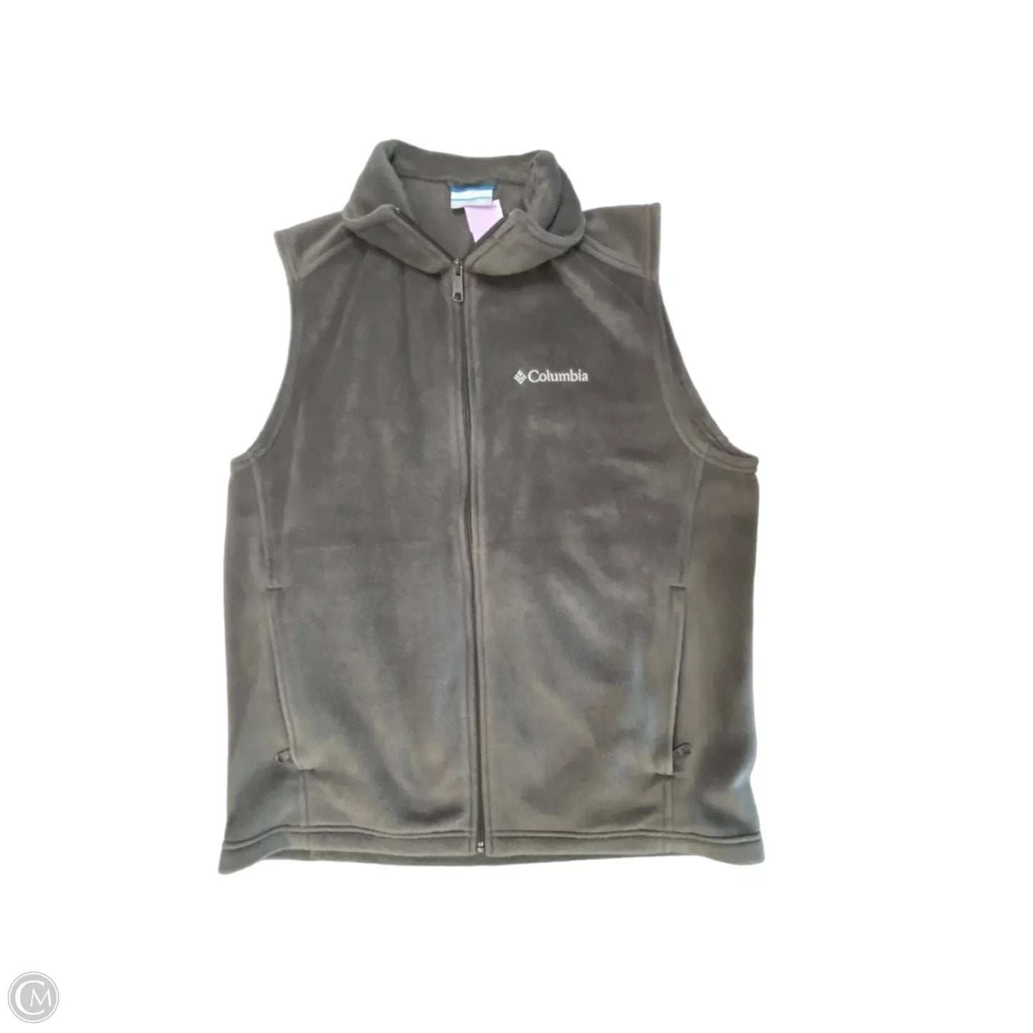 Vest Fleece By Columbia In Grey, Size: M