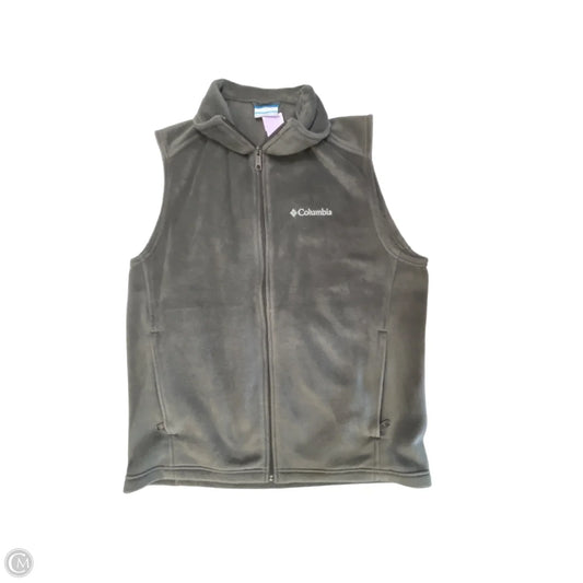 Vest Fleece By Columbia In Grey, Size: M