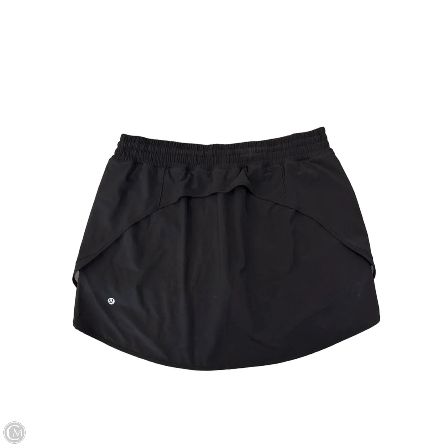 Athletic Skort By Lululemon In Black, Size: Xl
