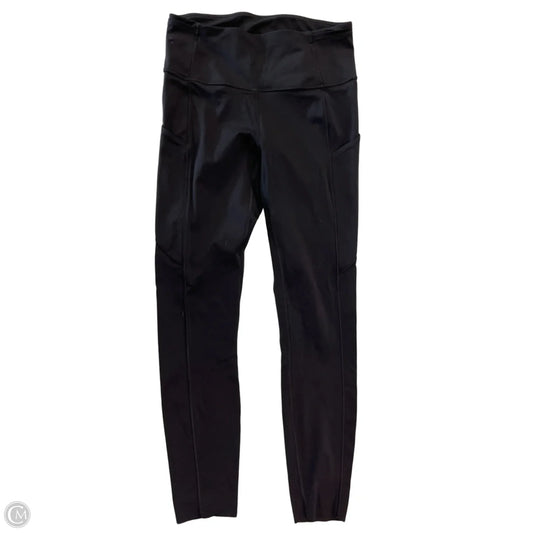 Athletic Leggings By Lululemon In Black, Size: S