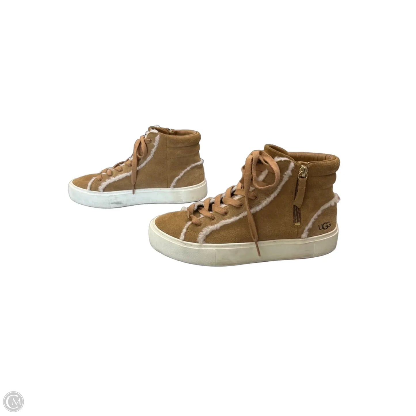 Shoes Designer By Ugg In Tan, Size: 8