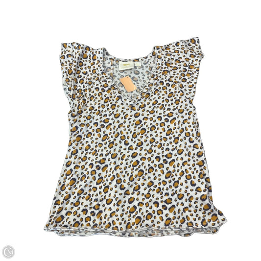Top Sleeveless By Maeve In Animal Print, Size: M