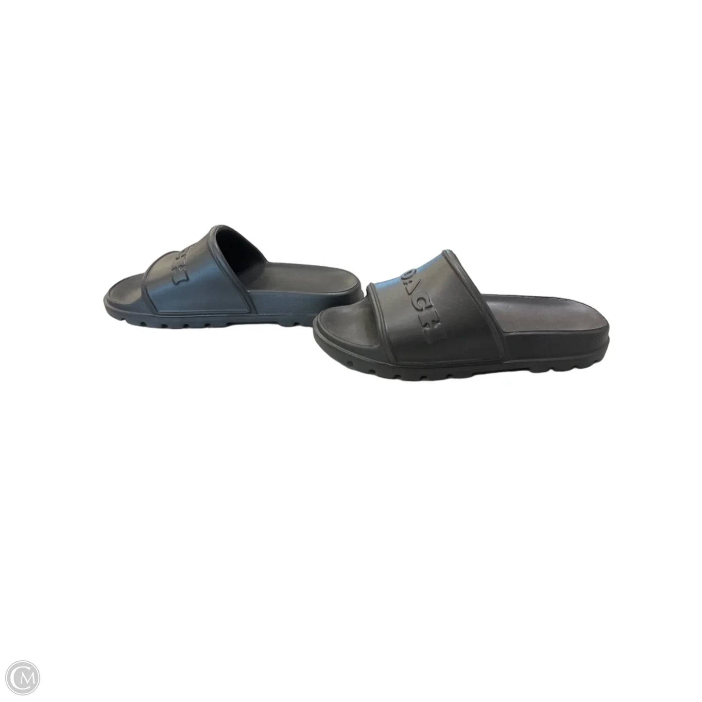 Sandals Designer By Coach In Black, Size: 7