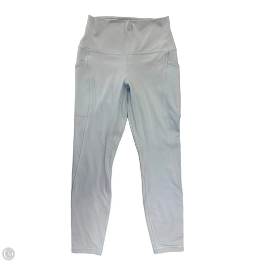 Athletic Leggings Capris By Lululemon In Blue, Size: S