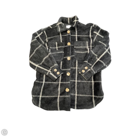 Jacket Shirt By Z Supply In Black, Size: Xs