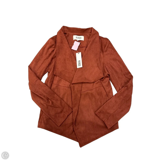 Jacket Moto By Bb Dakota In Orange, Size: S