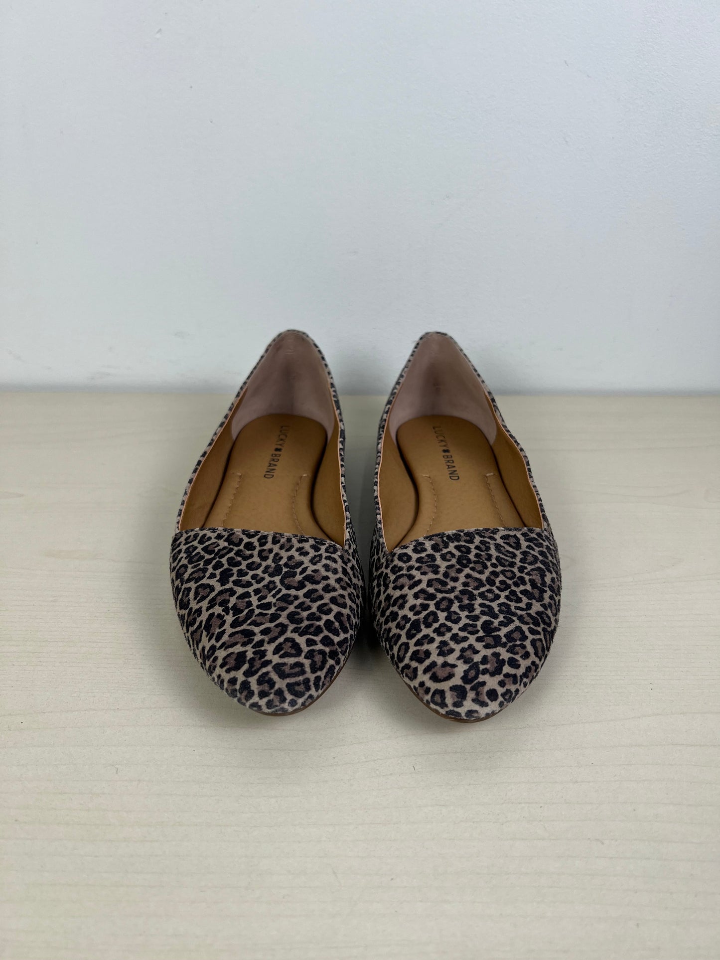 Animal Print Shoes Flats Lucky Brand, Size 6.5