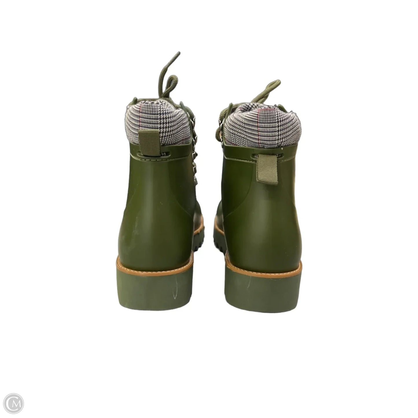 Boots Ankle Flats By Bernardo In Green, Size: 11