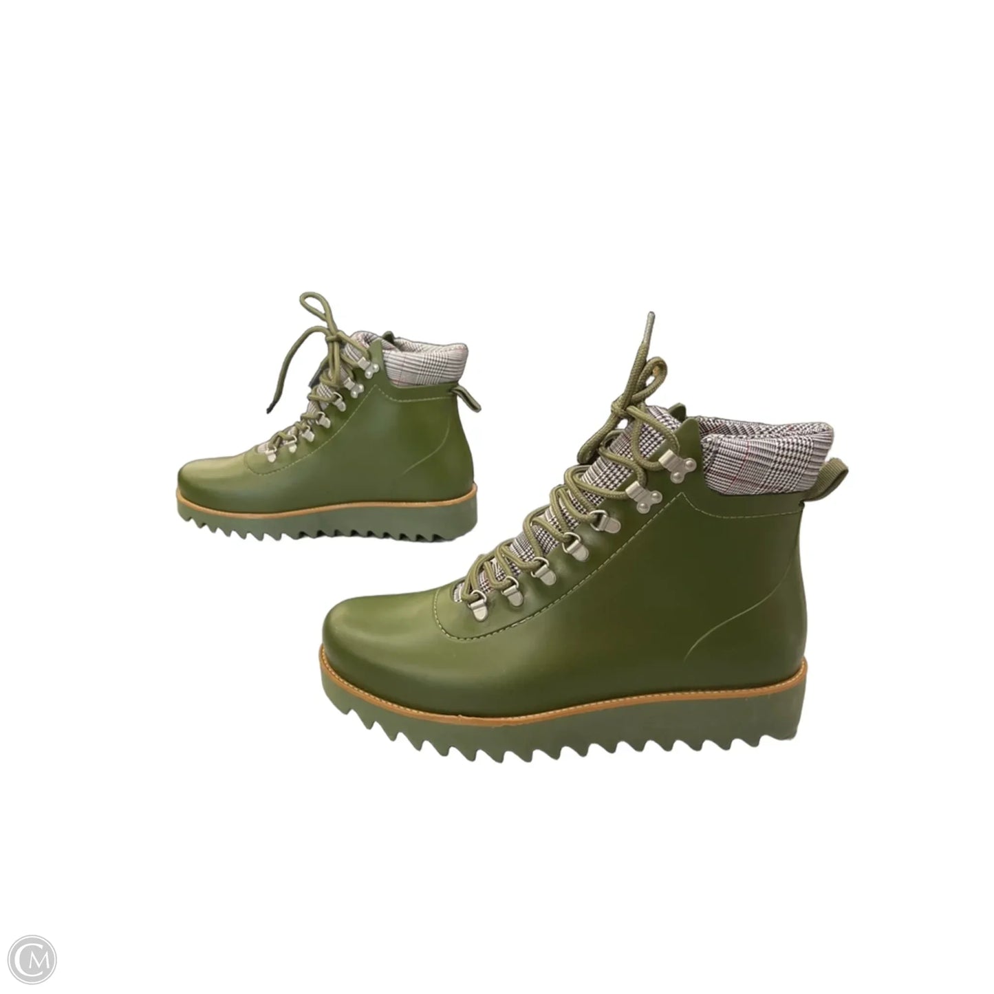 Boots Ankle Flats By Bernardo In Green, Size: 11
