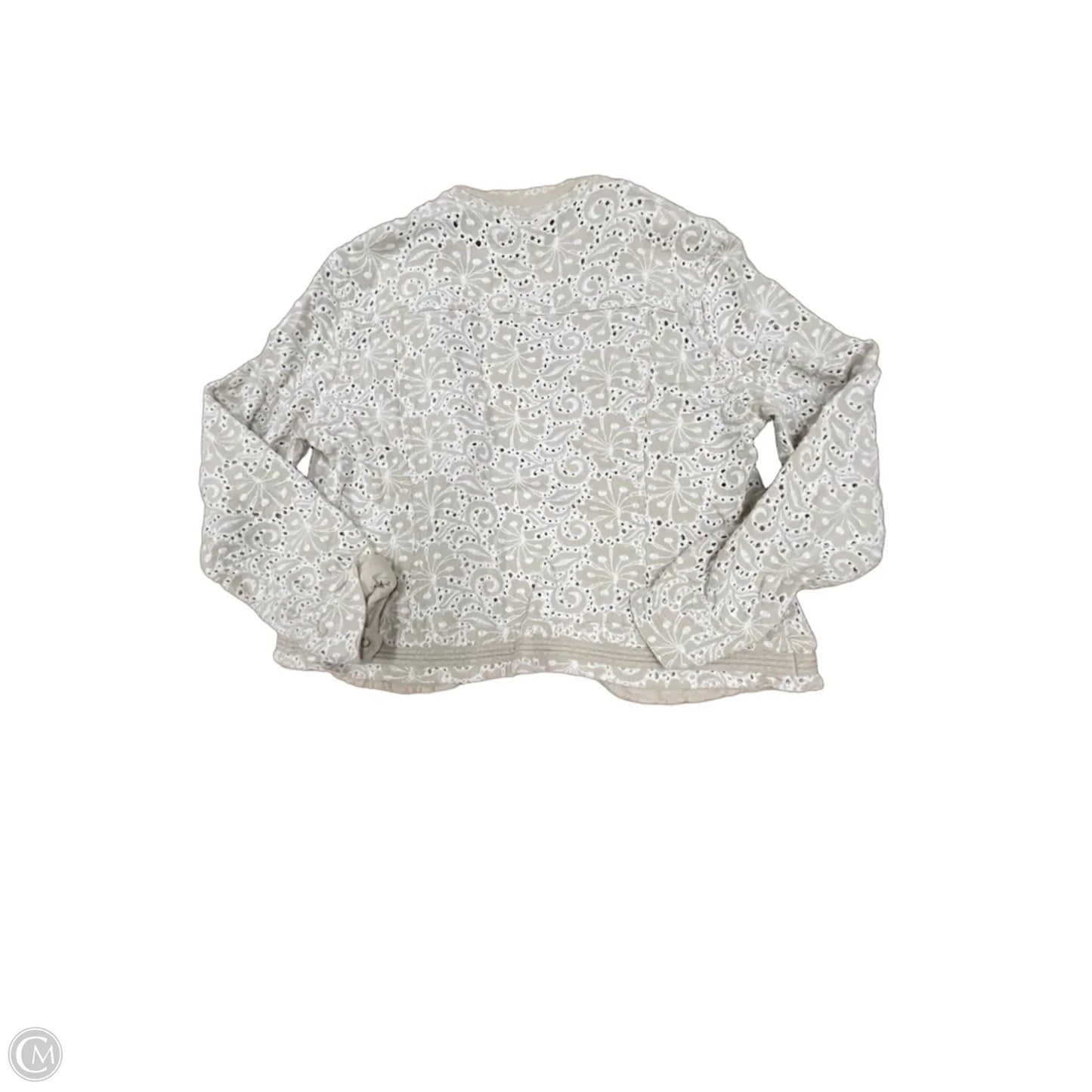 Jacket Other By Chicos In Tan, Size: Xs