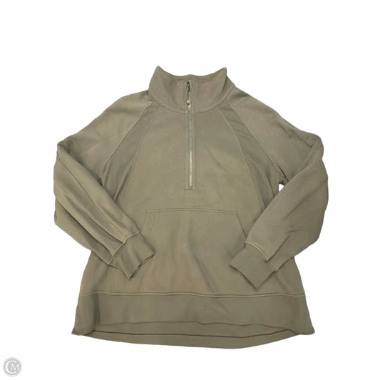 Sweatshirt Collar By Lululemon In Green, Size: Xxl