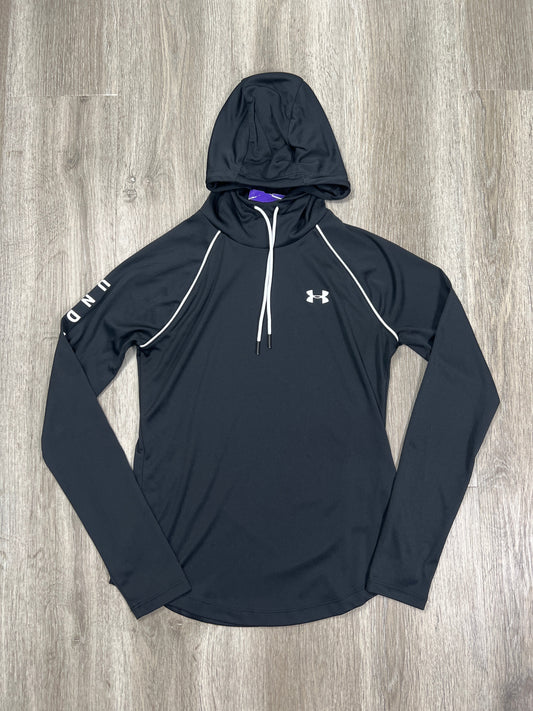 Athletic Top Long Sleeve Hoodie By Under Armour  Size: Xs