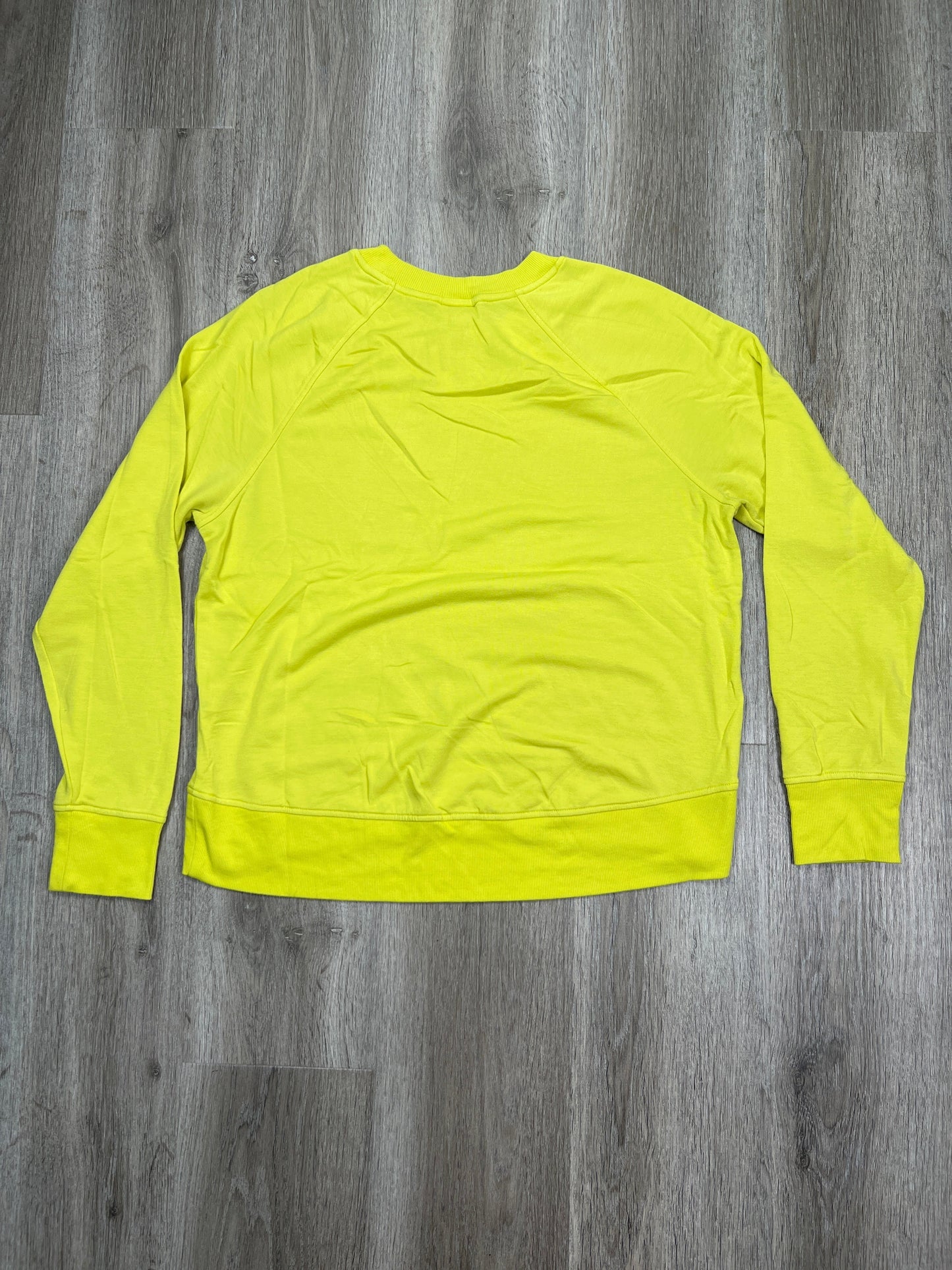 Yellow Sweatshirt Crewneck A New Day, Size L