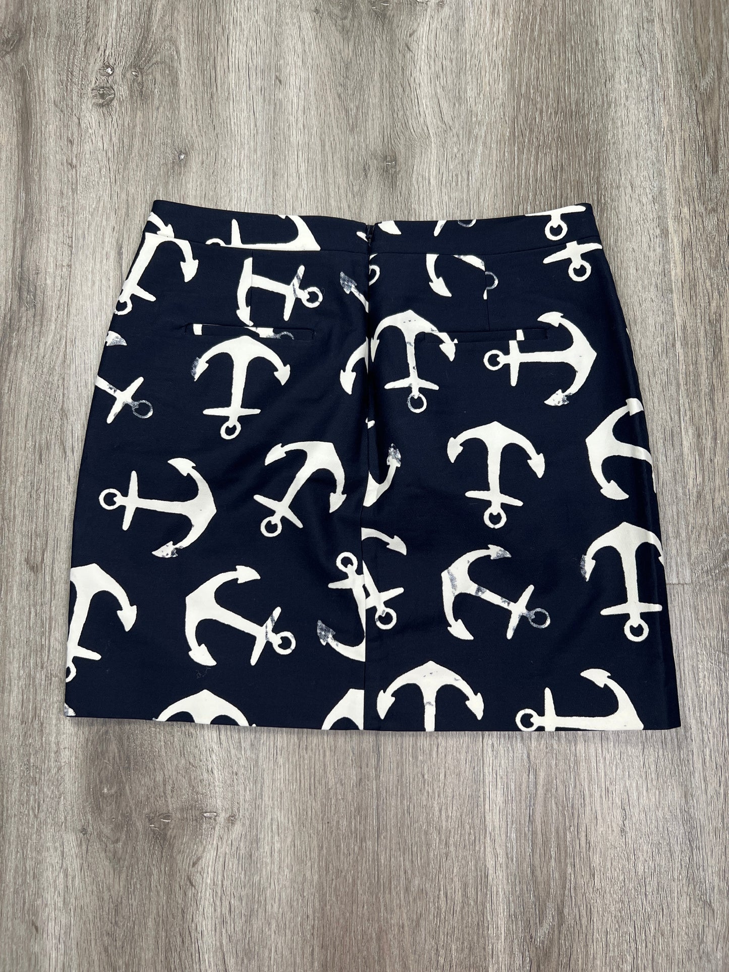 Nautical Print Skirt Mini & Short J. Crew, Size S