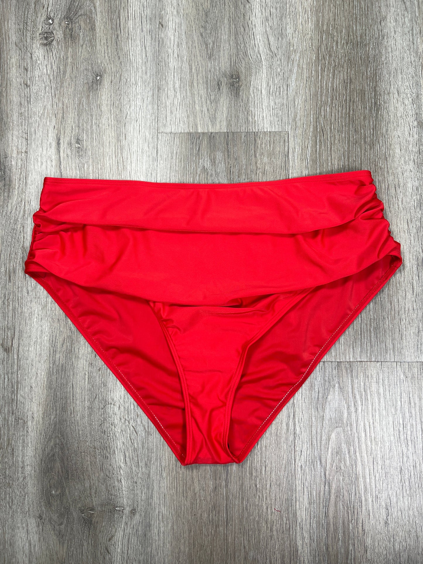 Red Swimsuit Bottom Shein, Size 3x