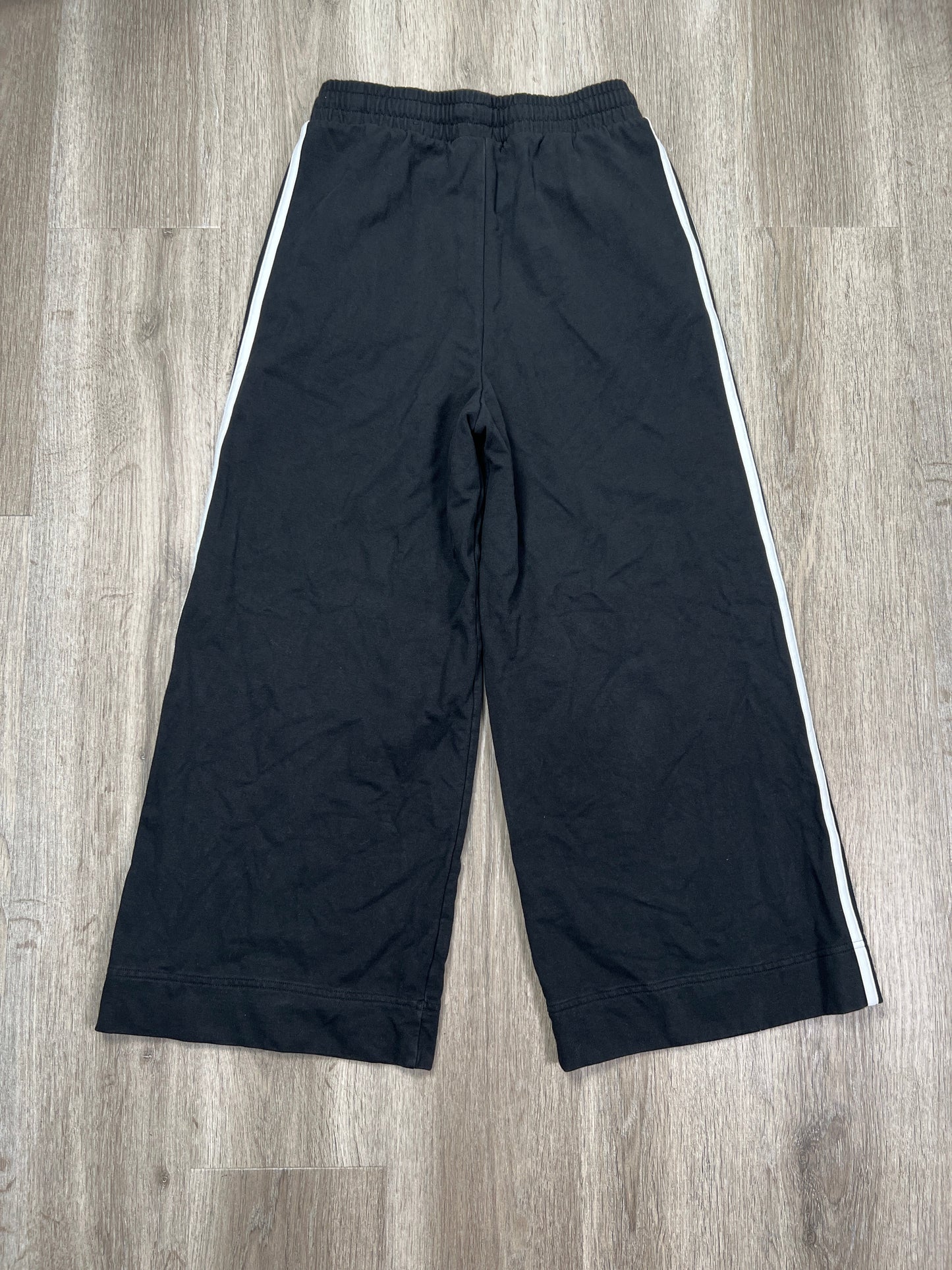 Athletic Pants By Adidas In Black & Yellow, Size: S