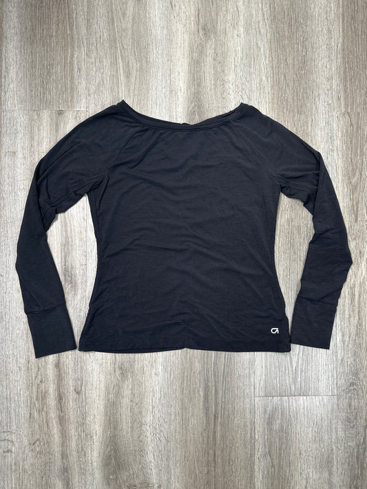 Athletic Top Long Sleeve Crewneck By Gapfit In Black, Size: Xsp