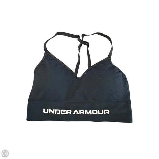 Athletic Bra By Under Armour In Black, Size: M
