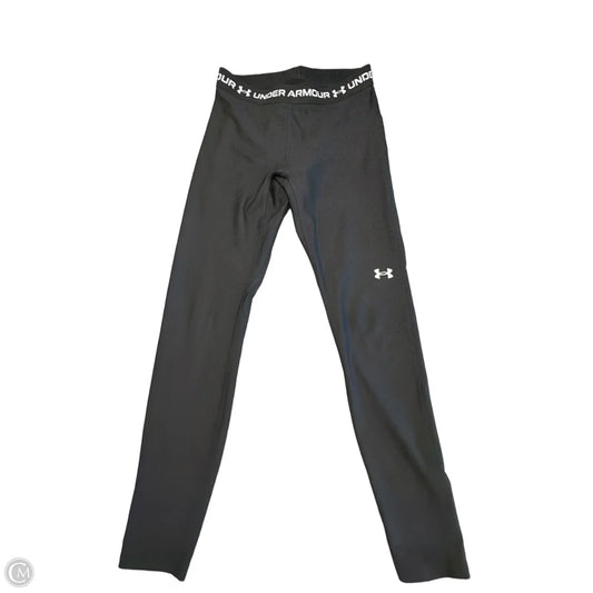 Athletic Leggings By Under Armour In Black, Size: M