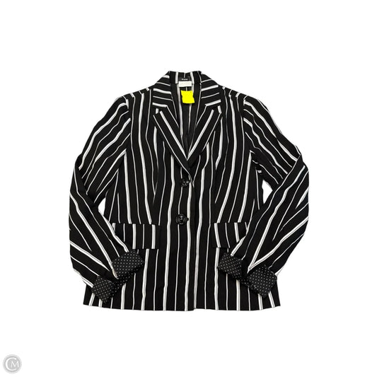Blazer By Clothes Mentor In Striped Pattern, Size: Xs