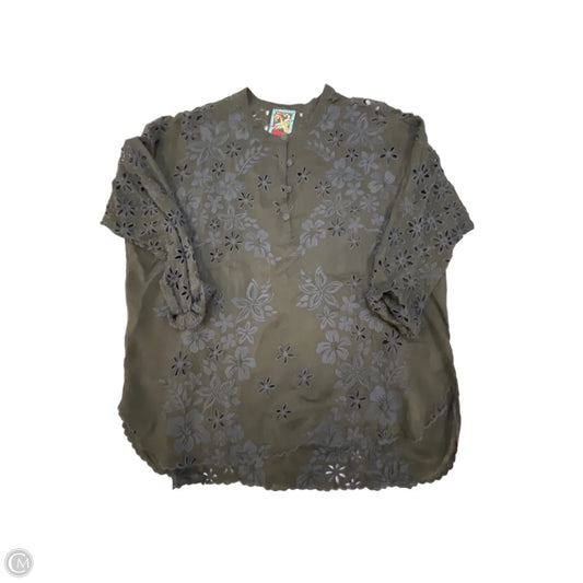 Top Long Sleeve Designer By Johnny Was In Black, Size: Xs